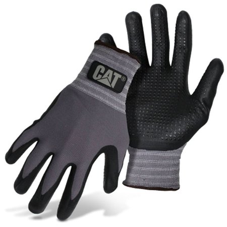 CAT Gloves Nitrile Palm Gry Knit L CAT017419L